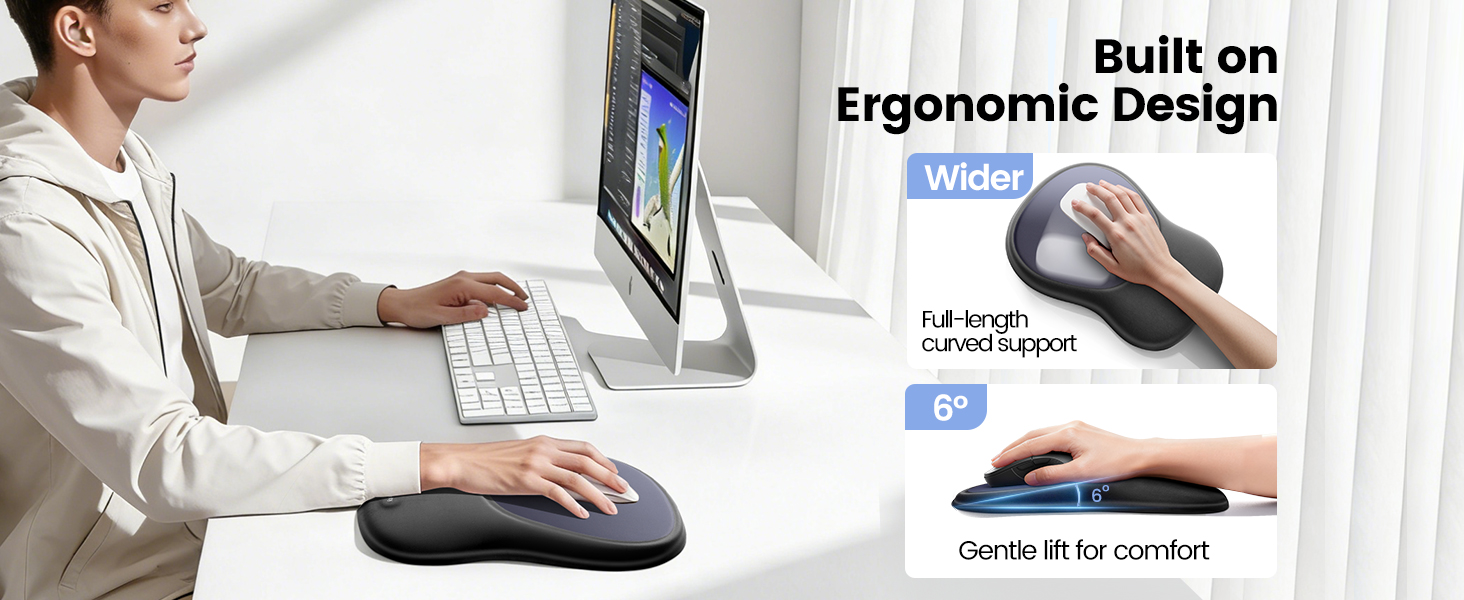 mouse pad wrist support