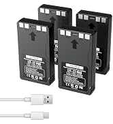 Lesaps 4Pack LIT-22 Battery 7000mAh Rechargeable Lithium Battery for SPYPOINT Trail Camera - Comp...