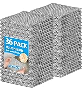 WYDZKJ 36Pack Multipurpose Wire Dishwashing Rags, Upgrade Non Scratch Wire Dishcloth, for Wet and...
