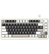 ATTACK SHARK X85Pro 75% Triple-Mode Mechanical Gaming Keyboard,Hot Swappable,2.4GHz Wireless/Blue...