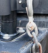 Aluminum Trailer Towing Chain Organizer