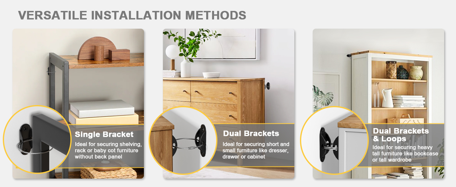 4. bookcase anchors