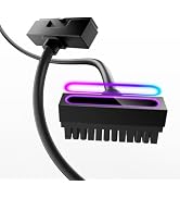AsiaHorse Hydrus-24PIN PC PSU Extension Cable ARGB LED, Copper Wire Motherboard Power Extension C...