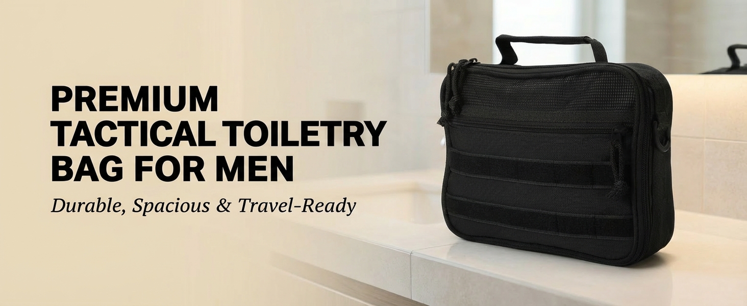 Travel Toiletry Bag for Men