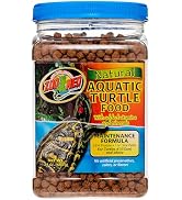 Zoo Med Natural Aquatic Turtle Food, Maintenance Formula, 24-Ounce