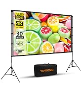 projector screen with stand