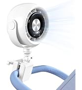 Rechargeable Clip on Fan for Bed with 4000mAh Battery, Small Portable Clip Fan with 360° Rotation...