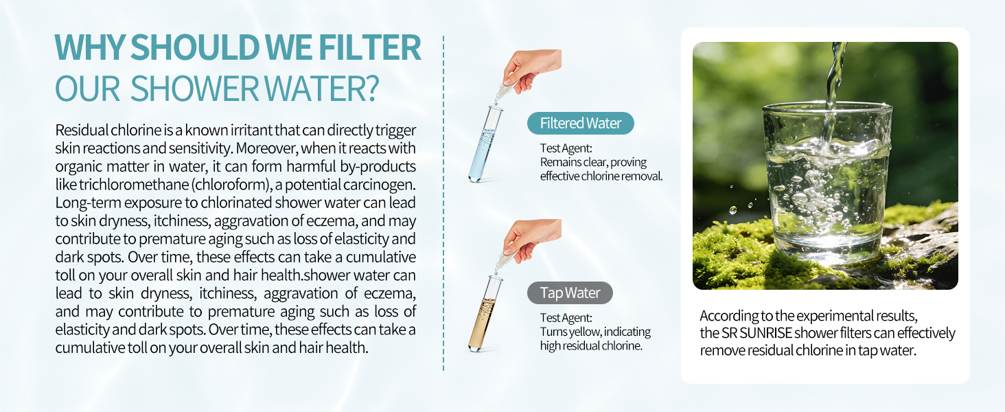 filtered shower head