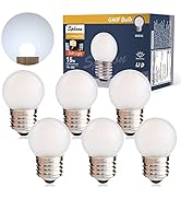 Sphoon Globe Led Low Watt Light Bulbs 1.5W Equivalent 15 watt Soft White 6000k Frosted , Tiny G40...