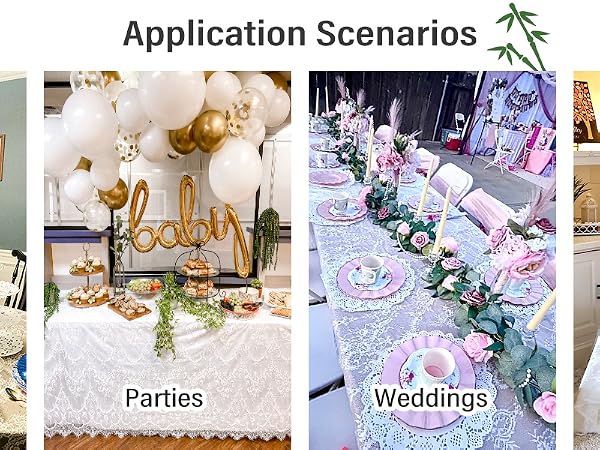 LACE TABLECLOTH USAGE