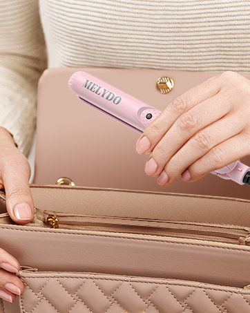 mini size,lightweight and portable hair straightener for travel