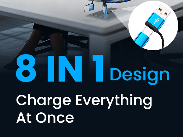 8 in 1 Design Charge Everything At Once