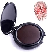 Zhuluck Fingerprint Ink Pad,Red Thumbprint Ink Pad for Notary, Thumbprint Law Enforcement Fingerp...