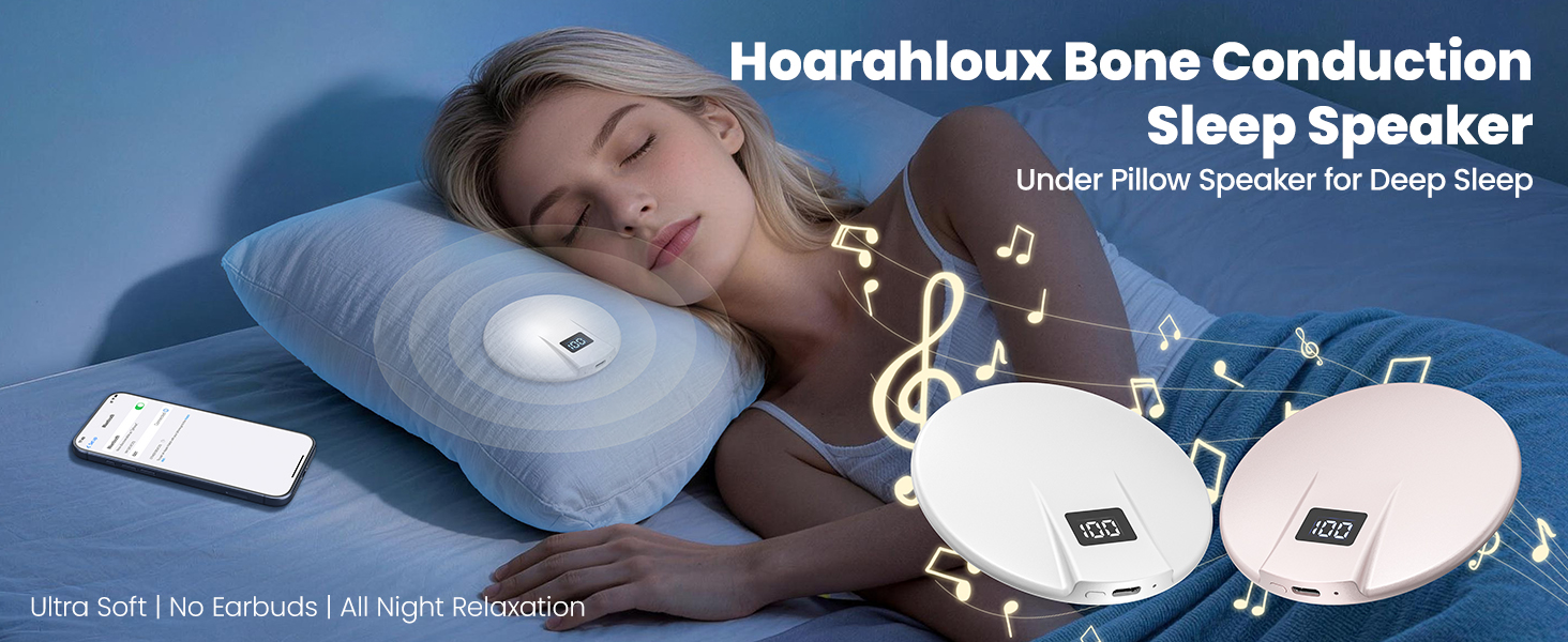 Under Pillow Bone Conduction Speaker