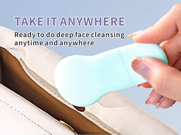Blackhead Remover Tool,Silicone Face Scrubber, 2 in 1 Nose Scraper for Deep Cleansing