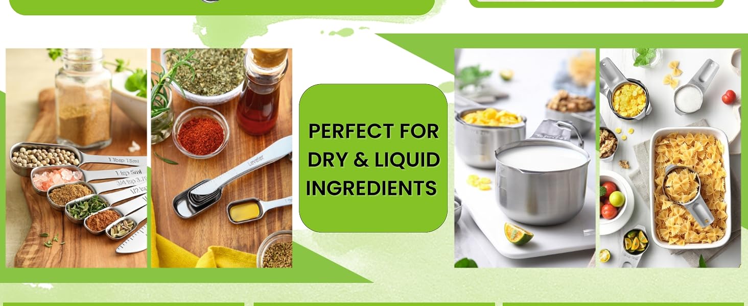 Measuring Set for dry & liquid ingredients