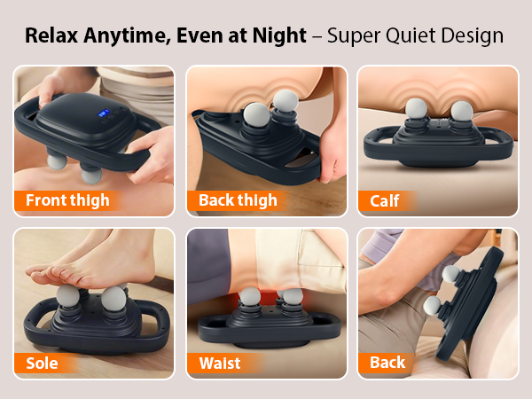 4 Head Massage Gun, massage gun, Deep Tissue Percussion Massager, back massager, neck massager