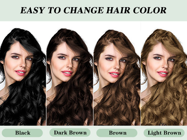hair dye shampoo