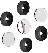 4 pcs Black Patrol Tags Ntag213 On-Metal NFC Tags Heavy Duty Sticky Token Waterproof 13.56MHz RFI...
