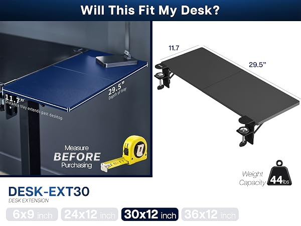 desk extension