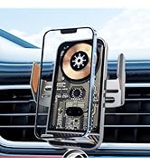 suonee Wireless Car Charger Mount, 15W Fast Charging Auto Clamping Car Charger Holder for iPhone/...