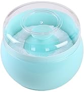 Topwon Baby Powder Puff Kit for Body Powder Container Dusting Powder Case for Baby&Mom