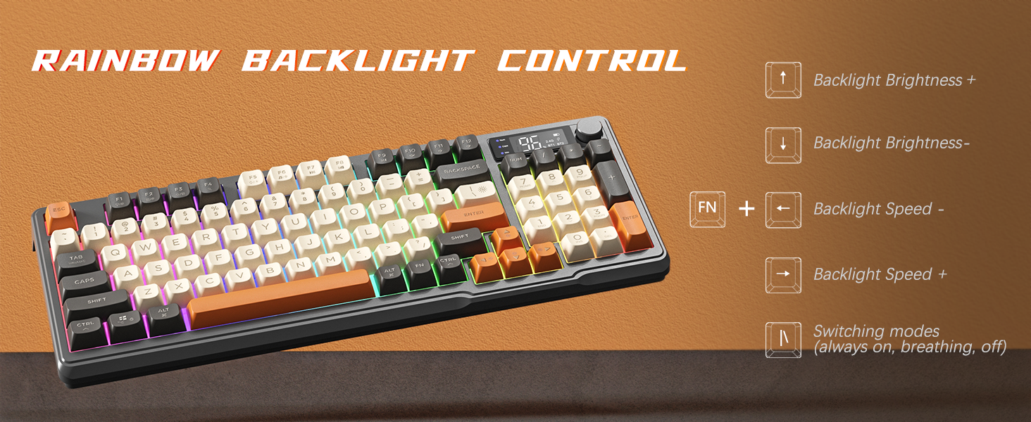 T96 Wireless Gaming Keyboard and Mouse
