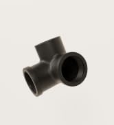 pamo black industrial steel 3 way fitting