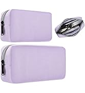 Universal Electronics Accessories Bag Pouch, 2-Pack Portable Soft Carrying Case Bag Wire Cable Or...