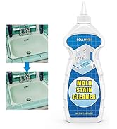FOLLOWIN Mold and Mildew Bathroom Cleaner Gel 18oz, Household Stain Cleaner for Showers Tiles Gro...
