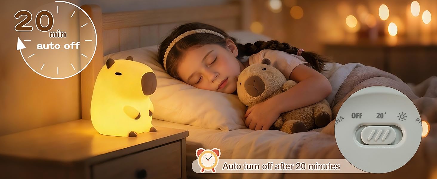 capybara night light