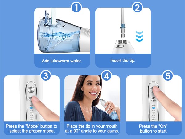 Irrigador Bucal Portatil