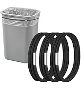 Garbage Can Bands Fits 13 to 30 Gallon Trash Cans, 3 Pack Durable Trash Can Bag Holder Bands with...