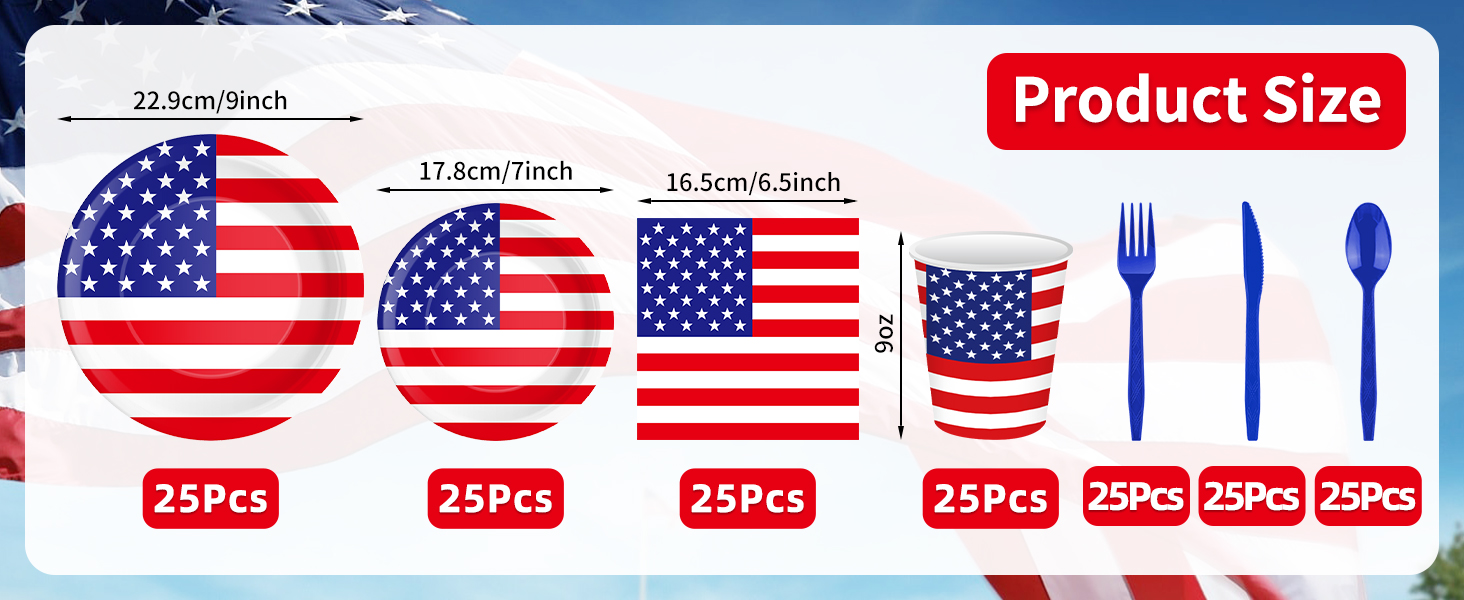 Patriotic Reflective Pinwheels