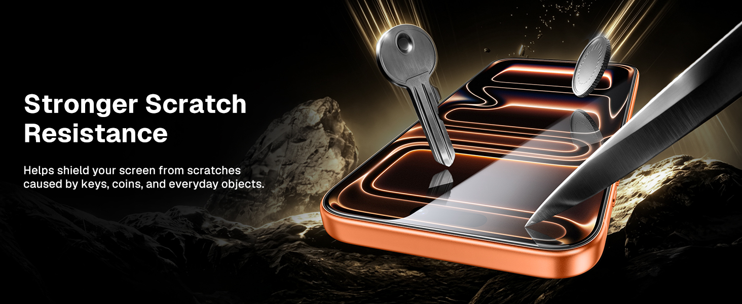 Stronger Scratch Resistance
