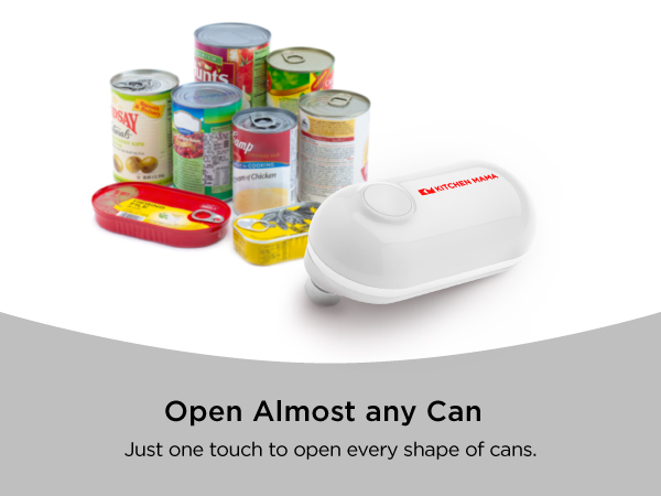 Open any can kitchen mama opener mounted electric can opener can opener smooth edge can opener
