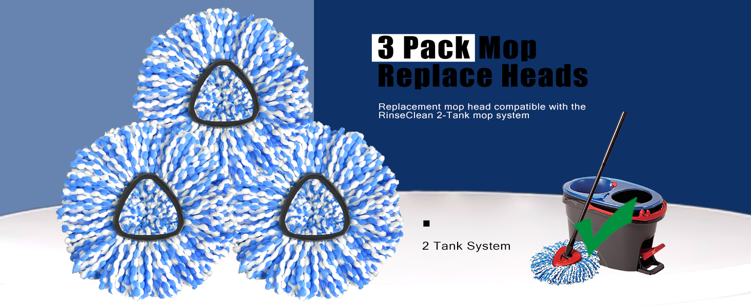 Mop Heads Replacement