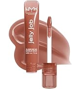 NYX PROFESSIONAL MAKEUP Jelly Job Lip Gloss, Lip Tint Gloss with Full-Bodied, Smoothing, and Hype...