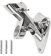 PHITRIC Flag Pole Holder for Outside House, 316 Stainless Steel 2-Positions Flag Pole Mounting Br...