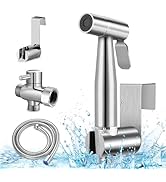 Bidet Sprayer, Wodgreat Handheld Bidet Sprayer for Toilet, Stainless Steel Bidet Sprayer Kit for ...