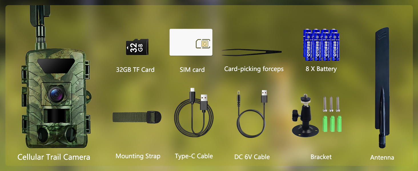 trail cameras with night vision motion activated waterproof