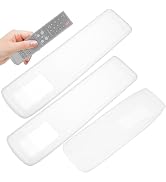 3 Pcs Remote Control Case Clear Controller Protector Clear Sleeve Remote Controller Dust Covers T...