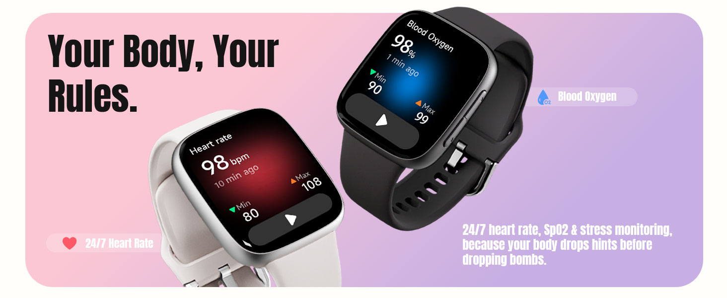 24H Heart Rate Monitor
