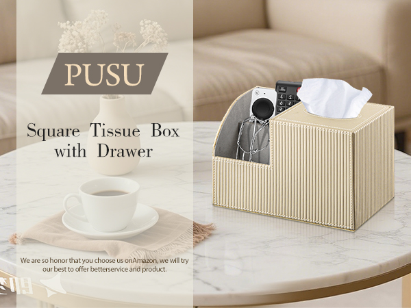 Square Tissue Box Cover