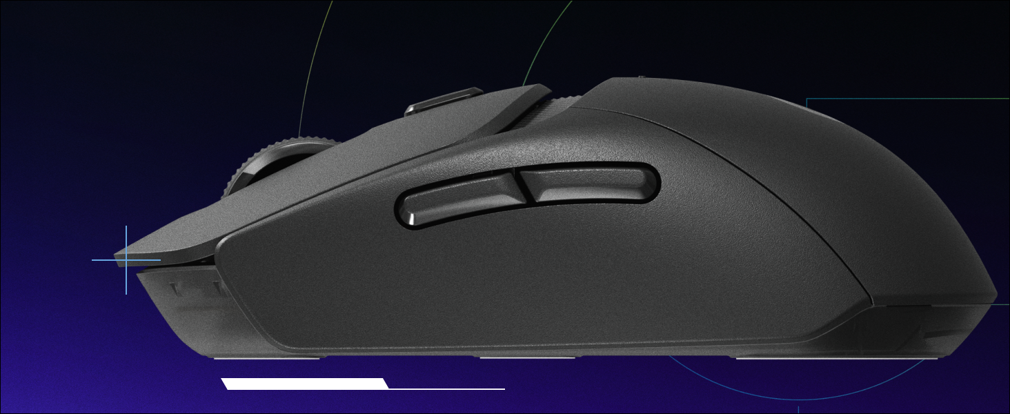 Logitech G309 LIGHTSPEED Wireless Lightweight Gaming Mouse with 6 programmable buttons