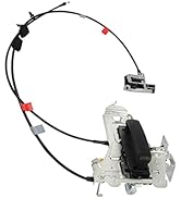 VEELECP Sliding Door Lock Latch with Cable Compatible for 1992-2014 Ford E150 E250 E350 E450 Econ...