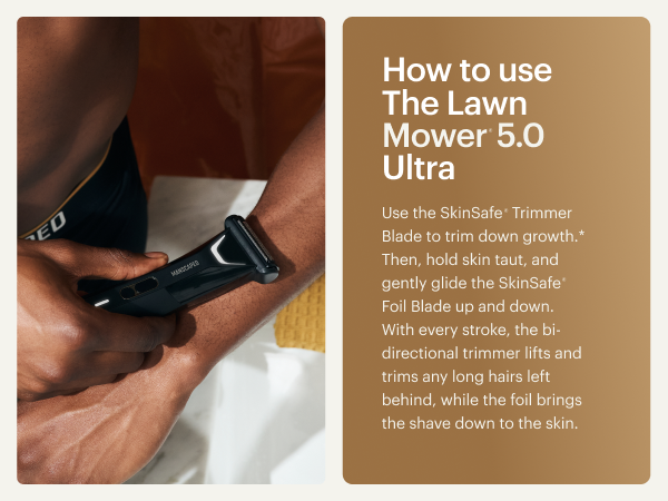 manscaped lawn mower 5 groin body back hair trimmer