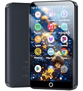 MP3 Player with Bluetooth and WiFi, MECHEN Android 13 OS MP3 & MP4 Players with 4" Touchscreen an...
