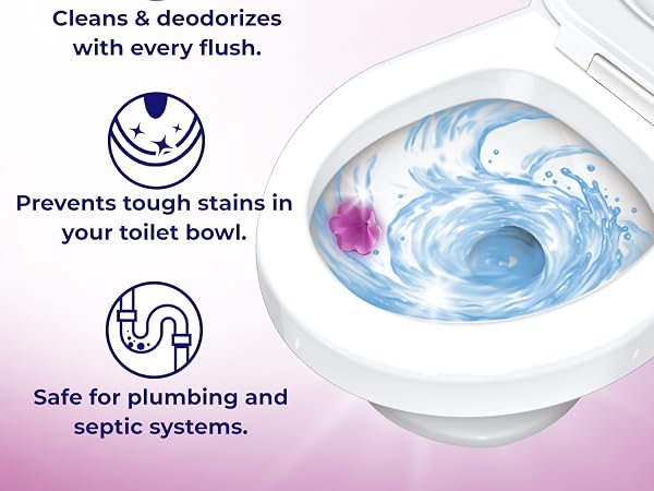Toilet Bowl Cleaner Gel Stamps