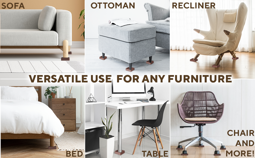 Versatile use for any furniture